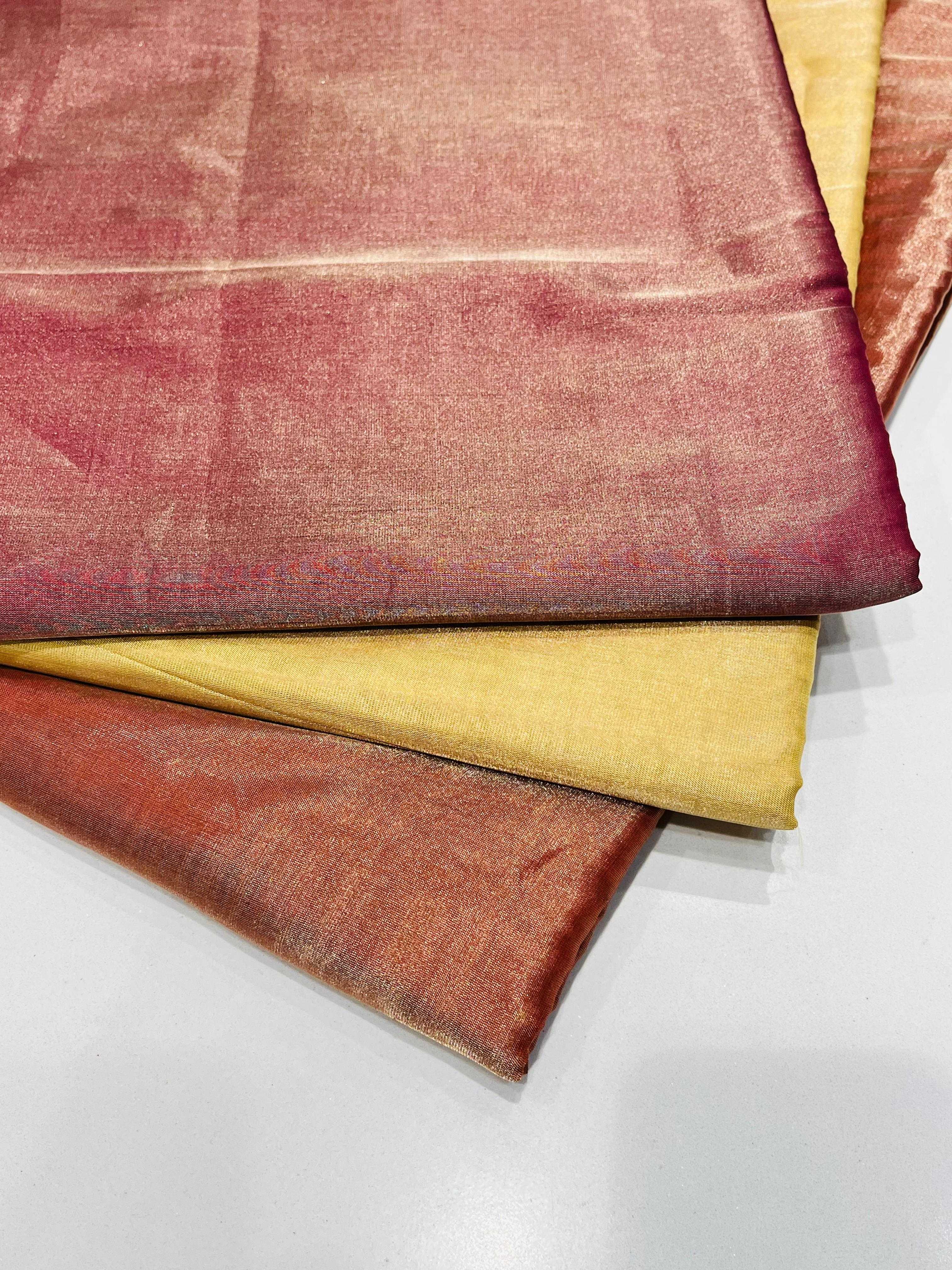 K.R KASAT - Maroon Fabric Material